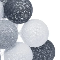 Guirlande LED outdoor Soft - gris foncé - L435 cm - Atmosphera