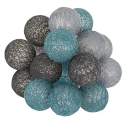 Guirlande Led pile Wintr 16 boules D3,5cm - Atmosphera