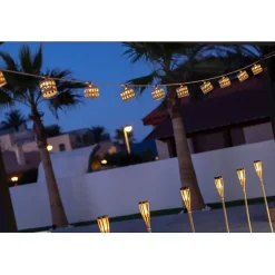 Guirlande Led solaire étanche 10 ampoules - New Garden - Alba