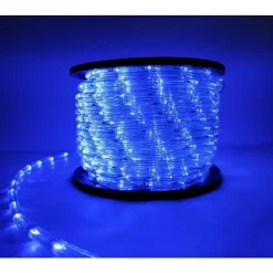 Guirlande LED 220V 50M IP44 Recoupable - Bleu - SILAMP