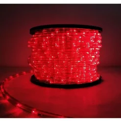 Guirlande LED 220V 50M IP44 Recoupable - Rouge - SILAMP