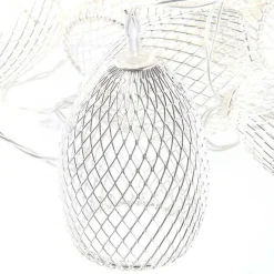 Guirlande lumineuse 10 cages argentées 1