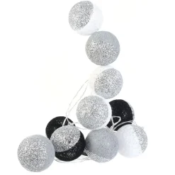 Guirlande lumineuse 10 LED Boule Céleste