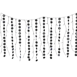 Guirlande Lumineuse Bannière 60 LED Blanches Clignotantes