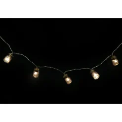 Guirlande lumineuse Bocaux - 10 LED - L. 140 cm