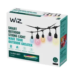 Guirlande lumineuse connecté extérieur LED Wiz 120lm 12W IP65 15m