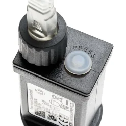 Guirlande lumineuse cuivrée 200 microleds blanc chaud - Lotti