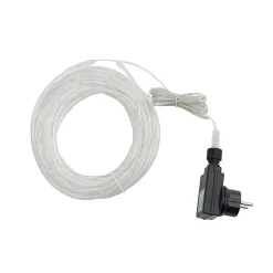 Guirlande lumineuse en plastique blanc 10m