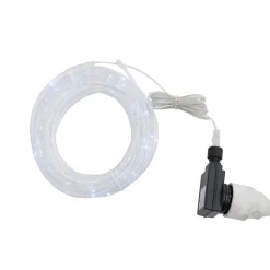 Guirlande lumineuse en plastique blanc 10m