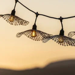 Guirlande lumineuse extérieur connectable 7 LED IP64 E27 L.6 M Lumisky Serenity Light