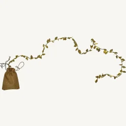 Guirlande lumineuse feuilles d'or - Chromex