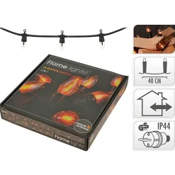 Guirlande lumineuse Flammes Blanc chaud