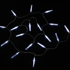 Guirlande Lumineuse LED en Glaçons 32 Glaçons LED Blanc