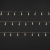 Guirlande lumineuse LED intérieure blanc froid câble transparent 8 fonctions 11 m