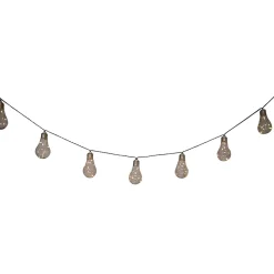 Guirlande lumineuse LED solaire Ampoule extérieur plastique claire transparente avec LED intégrée