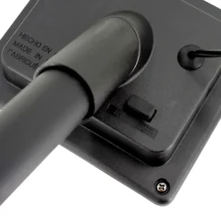 Guirlande lumineuse LED solaire 10 lumières IP44 blanc chaud L.7,05m gris foncé