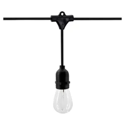 Guirlande lumineuse solaire d'extérieur LED intégrée RVB IP44 0.68W 20lm 10M