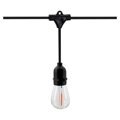 Guirlande lumineuse solaire d'extérieur LED intégrée RVB IP44 0.68W 20lm 10M