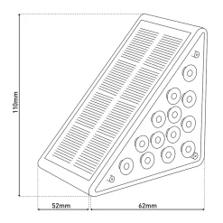 Guirlande lumineuse solaire WW 10 'CADENA' 1000 cm de long, nombreuses fonctions
