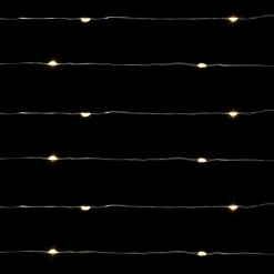 Guirlande lumineuse solaire d'extérieur 200 LED intégrée Pogaca RVB IP44 0.68W 20lm 10M