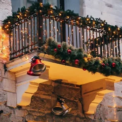 Guirlande lumineuse solaire 8 modes YOGY SOLAR WARM 400 Jaune Plastique 3.90M