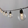 Guirlande lumineuse solaire 20 ampoules rondes