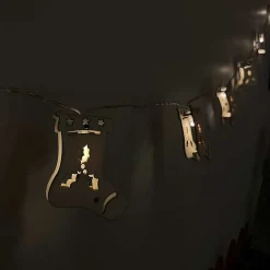 Guirlande lumineuse tradition bottes de noël - Chromex