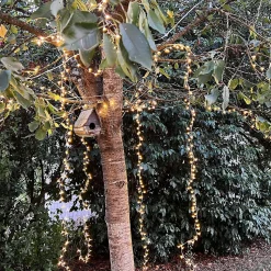 Guirlande pampille L7m - effet volume - Chromex