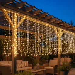 Guirlande rideau solaire YOGY CURTAIN 100 LED