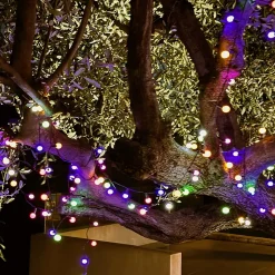 Guirlande solaire BILLY RGB 100 globes 10.9M