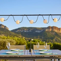 Guirlande solaire BOLLY 6 boules 5.5M