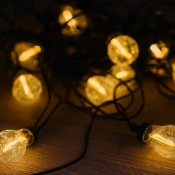 Guirlande solaire BUBBLE 25 ampoules bulles 20M