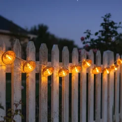 Guirlande solaire COTTAGE HYBRID 10 ampoules 8M