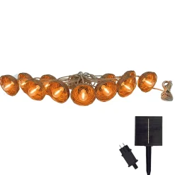 Guirlande solaire COTTAGE HYBRID 10 ampoules 8M