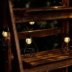 Guirlande solaire diamant MILY 10 ampoules 3.90M