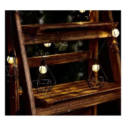 Guirlande solaire diamant MILY 10 ampoules 3.90M