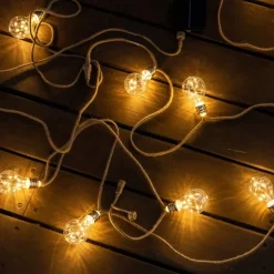 Guirlande solaire FANTASY STAR CORD 10 ampoules 8M