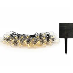 Guirlande solaire filament BESTY 25 ampoules 20M