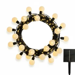 Guirlande solaire globe micro BILLY 14M