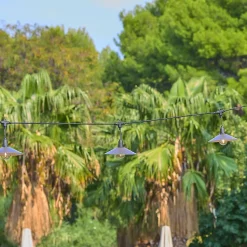 Guirlande solaire MINI VINTY HYBRID 10 ampoules 6M