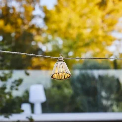 Guirlande solaire NATURA HYBRID 20 ampoules 13M