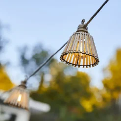 Guirlande solaire NATURA HYBRID 20 ampoules 13M