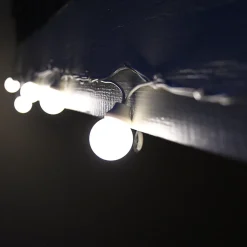 Guirlande Tradition globe laiteux - prolongeable - Chromex