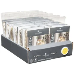 Guirlandes - 100 micro LED - argent et blanc chaud - L1000 cm - Atmosphera