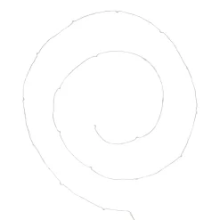 Guirlandes - 100 micro LED - argent et blanc froid - L1000 cm - Atmosphera