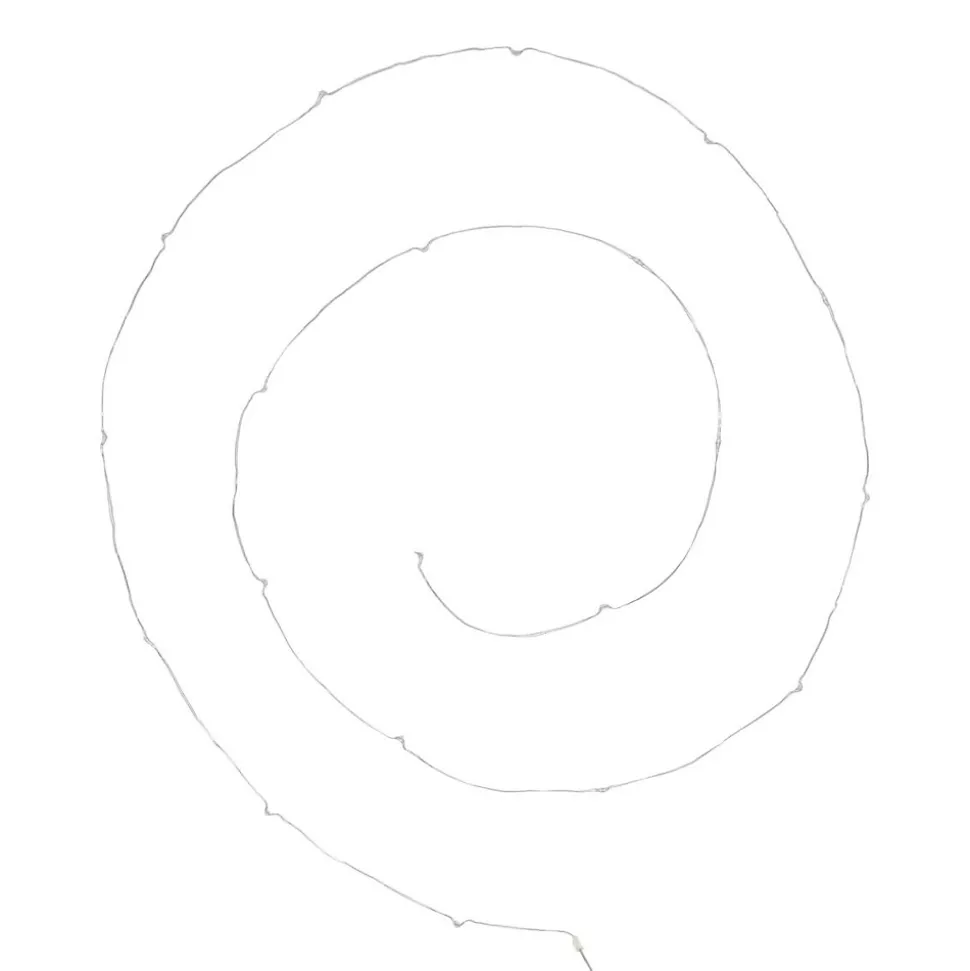 Guirlandes - 20 micro LED - argent et blanc - L190 cm - Atmosphera