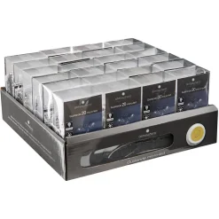 Guirlandes - 20 micro LED - argent et blanc - L190 cm - Atmosphera