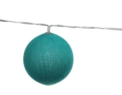 Guirlandes lumineuses Kanor LED intégrée 20 boules 0.25W IP44 multicolore à piles