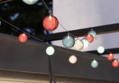 Guirlandes lumineuses Kanor LED intégrée 20 boules 0.25W IP44 multicolore à piles