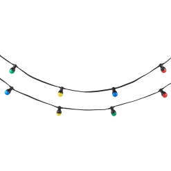 Guirlandes lumineuses LED intégrée Barnaby IP44 GoodHome Multicolore 10m